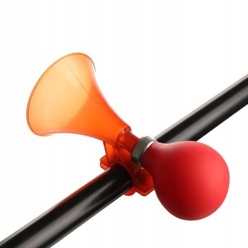 Korbi Kolesarski zvonec v obliki troblje za otroke – za namestitev na kolo