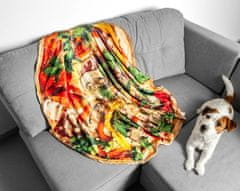 CoZy Odeja Pizza - 120 cm