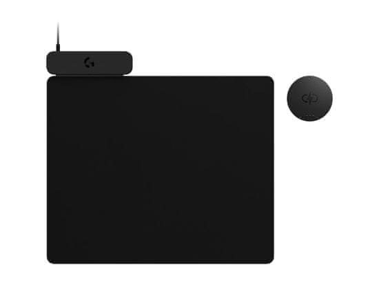Logitech G PowerPlay 2 podloga za miško, brezžična, črna (947-000003)
