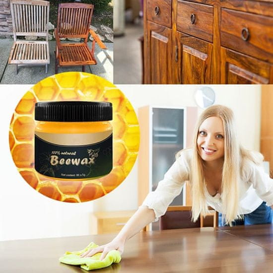Smania Čebelji vosek za les Bee Wax