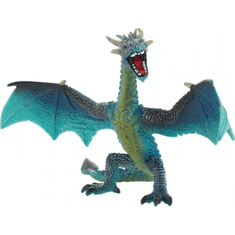 Bullyland Torta figurica zmaj modra 14x10cm