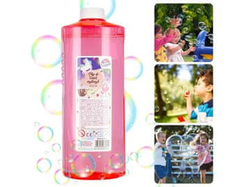 sarcia.eu MY BUBBLE Tekočina za milne mehurčke, milni mehurčki, VELIKA KAPACITETA 1L REZERVE