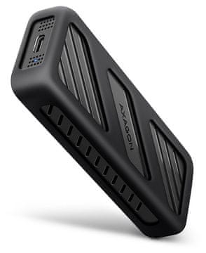 AXAGON AXAGONov zunanji oklepni zaboj za M.2 NVMe SSD / EEM2-20G / USB-C / USB 3.2 Gen2 / do 20 Gbit/s / 38 cm kabla