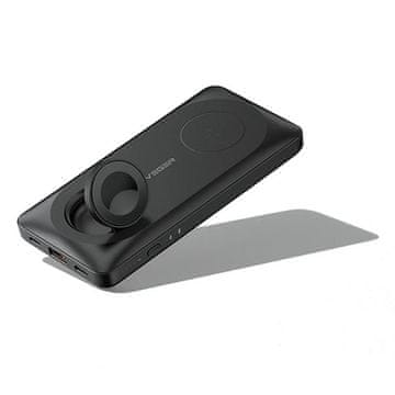 VEGER Power Bank MagMulti 10.000 mAh z brezžičnim polnjenjem, združljiv z MagSafe, PD 22.5W, QC3.0