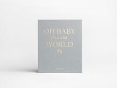 Printworks FOTO ALBUM BABY IT'S A WILD WORLD, GREY PRINTWORKS