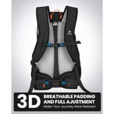 Outdoor master 35L Športni nahrbtnik, črn