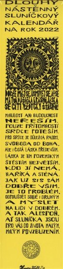 Dolgi stenski koledar za leto 2022 - Honza Volf