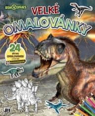 Jiri Models Velike pobarvanke - Dinozavri