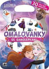 Jiri Models Barvanje z nalepkami - Ledeno kraljestvo