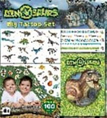 Jiri Models Velik set za tetoviranje - Dinozavri