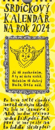 Srčni koledar za leto 2024 - Honza Volf