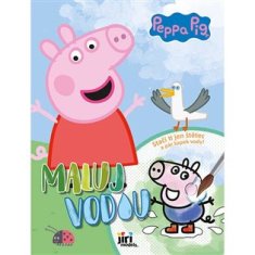 Jiri Models Barvanje z vodo A4 - Peppa Pig