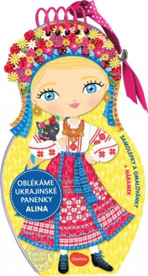 Ella & Max Oblačenje ukrajinskih lutk - Alina - Charlotte Segond-Rabilloud