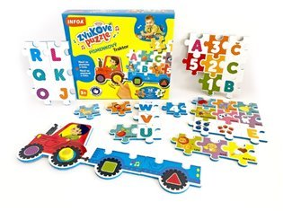Infoa Zvočna sestavljanka - Traktor s črkami (CZ/SK izdaja)