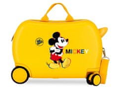 Jada Toys Otroški potovalni kovček na kolesih / otroški voziček MICKEY MOUSE 3D Ochre, 2921022