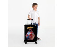 Joummabags Luksuzni potovalni kovček ABS SPIDERMAN Black, 55x38x20cm, 34L, 2411765