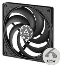 Arctic P14 Slim PWM PST - 140 mm ventilator za ohišje z optimizacijo tlaka | Slim profil | PWM krmiljenje hitrosti