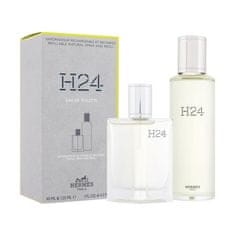 Hermès H24 Set toaletna voda 30 ml + toaletna voda polnilo 125 ml za moške
