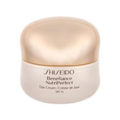 Shiseido Benefiance NutriPerfect SPF15 hranilna zaščitna krema za obraz 50 ml za ženske