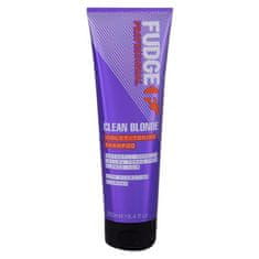 Fudge Professional	 Clean Blonde Violet-Toning 250 ml šampon za blond lase za ženske