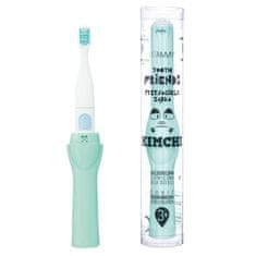 Vitammy TOOTH PRIJATELJI otroška zvočna zobna ščetka, zelena-KIMCHI, od 3. leta