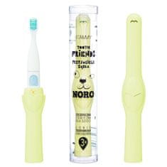 Vitammy TOOTH PRIJATELJI otroška zvočna zobna ščetka, rumena-NORO, od 3. leta dalje