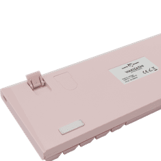 White Shark gaming tipkovnica GK-002422 WAKIZASHI / PINK-ROZA / modra stikala