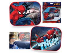 MARVEL COMICS MARVEL Spider-Man Sončni ščitniki SONČNO ZAŠČITO za avto ZA OKNO, s priseski KOMPLET 2 kosov