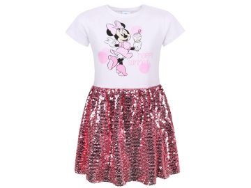 Disney Roza in bela obleka z bleščicami Minnie Mouse DISNEY