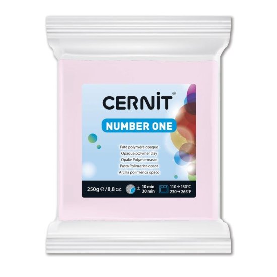 Cernit NUMBER ONE 250g svetlo roza