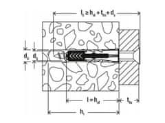 FISCHER Fischer Univerzalni vložki DuoPower 8x40mm 50 kosi