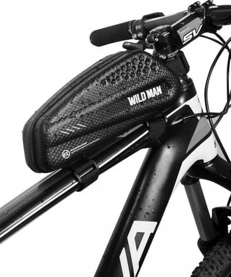 WILD MAN Vodoodporna kolesarska torba za okvir, Wild Man 1L