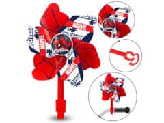 MARVEL COMICS MARVEL Spider-Man Rdeča vetrnica za krmilo kolesa, skuterje, za otroke