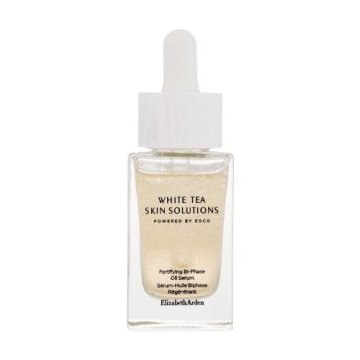 Elizabeth Arden White Tea Skin Solutions Fortifying Bi-Phase Oil Serum oljni serum za posvetlitev in učvrstitev kože obraza za ženske