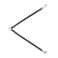 WAUDOG usnjene vilice za pse črna 40cm 10 mm, dolžina: 40 cm Črna