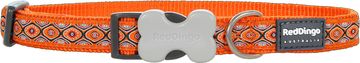 Red Dingo Najlonska ovratnica kačje oči oranžne