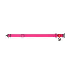 WAUDOG Vodoodporna ovratnica pink 24-40cm, širina: 20mm roza