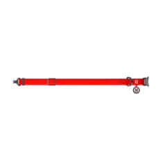 WAUDOG Vodoodporna ovratnica rdeča 24-40cm, širina: 20mm rdeča