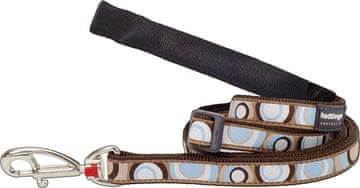 Red Dingo Najlonski povodec CIRCADELIC rjava