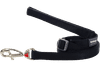 Najlonski povodec črn 12 mm Črna