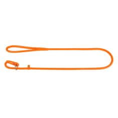 WAUDOG Okrogel usnjen dušilni povodec oranžna 135cm 4 mm Oranžna