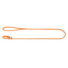 WAUDOG Okrogel usnjen dušilni povodec oranžna 135cm 4 mm Oranžna