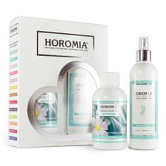 HOROMIA Dárková sada parfému na prádlo Horotwins Bianco Infinito, H-080 | HOROTWINS BIANCO INFINITO | 250 ml + deotex