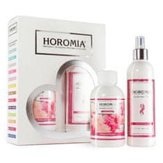 HOROMIA Dárková sada parfému na prádlo Horotwins Petali di Peonia, H-085 | HOROTWINS PETALI DI PEONIA | 250 ml + deotex