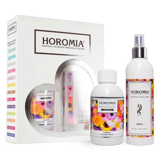 HOROMIA Dárková sada parfému na prádlo Horotwins Liberty, H-139 | HOROTWINS LIBERTY | 250 ml + deotex
