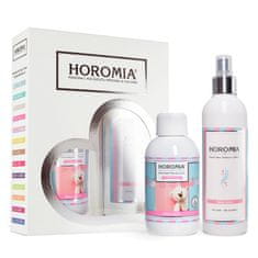 HOROMIA Dárková sada parfému na prádlo Horotwins Baby Talco, H-138 | HOROTWINS BABY TALCO | 250 ml + deotex