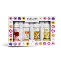 HOROMIA Dárková sada parfémů na prádlo 1, 4x50 ml, H-110 | HORO1 - Gold-Vento d'Or - Vaniglia -Imperial Soap | 50 ml x 4 flaconi
