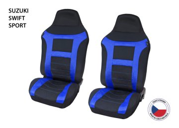 Cappa Prevleke za avtomobilske sedeže Perfetto EL Suzuki Swift Sport blue 2 kosa