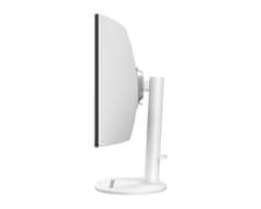 MSI Modern MD342CQP monitor, UWQHD, VA, 120 Hz, ukrivljen, bel