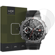 Hofi Zaščitno steklo za uro Amazfit T-Rex 3 (2 kos)